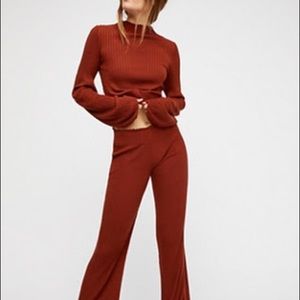 free people shoreditch set - bronze (sz sm)